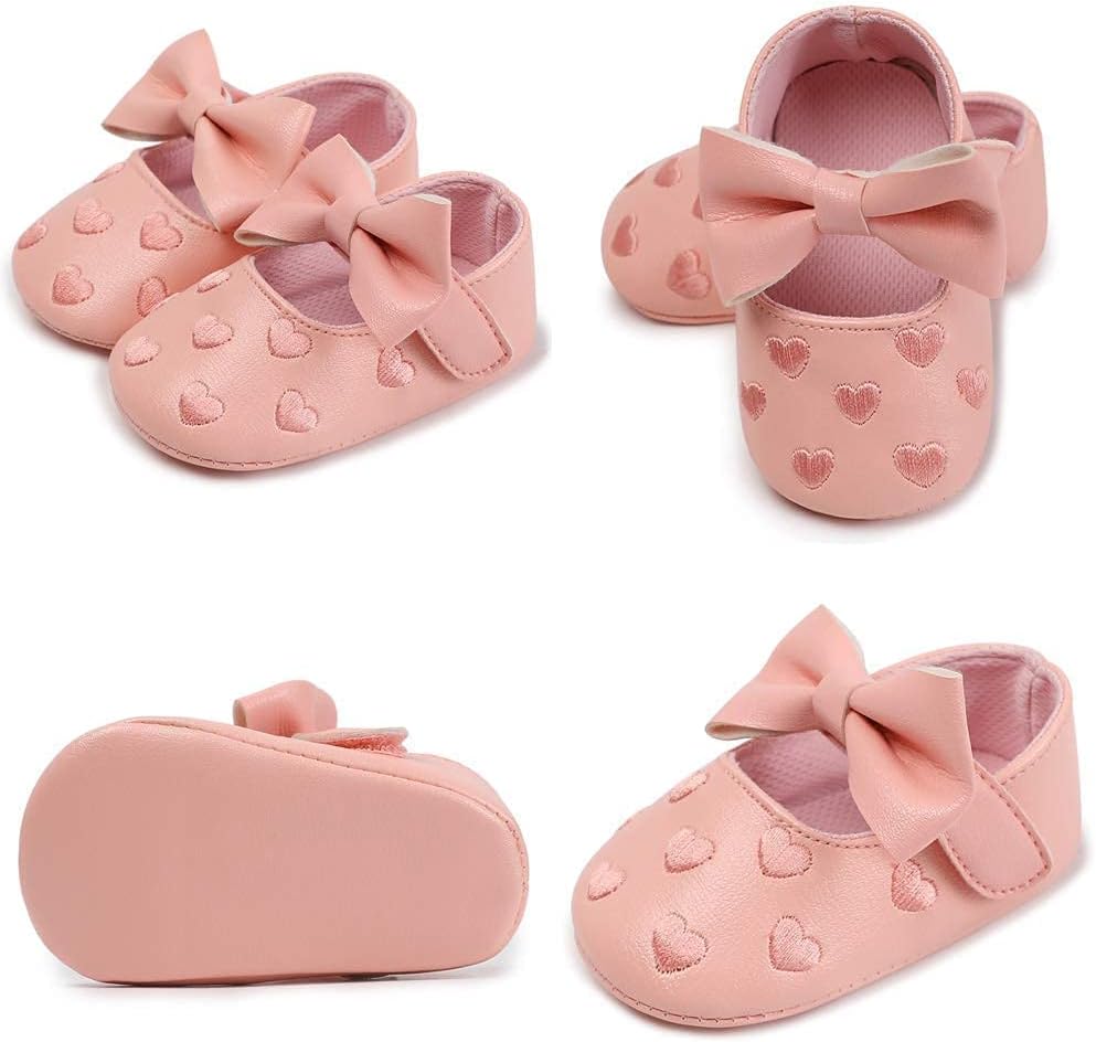 Newborn Baby Girl Dress 0 3 6 Months Infant Pink White Baptism Outfit Party Dresses Hat Shoes Set