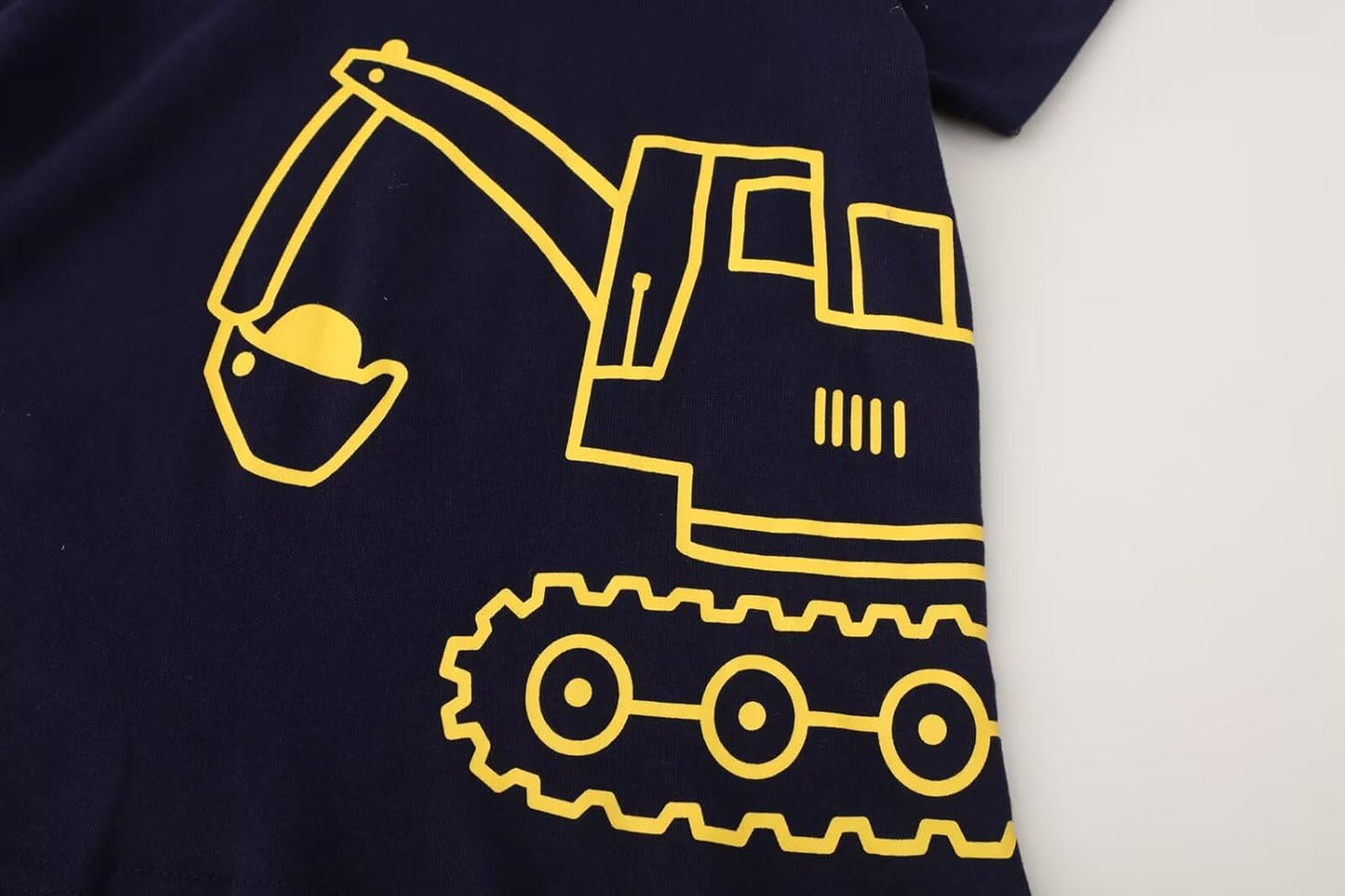 Toddler Boy Summer Clothes Outfits Kids Cotton Short Sleeve Shirt Shorts Set 2-7 Years