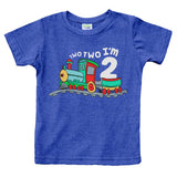 Unordinary Toddler 2nd Birthday Shirt boy Chugga Chugga Two Two Train im 2 Years Old Second Birthday Tshirt
