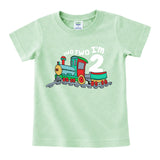 Unordinary Toddler 2nd Birthday Shirt boy Chugga Chugga Two Two Train im 2 Years Old Second Birthday Tshirt