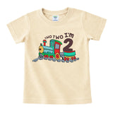 Unordinary Toddler 2nd Birthday Shirt boy Chugga Chugga Two Two Train im 2 Years Old Second Birthday Tshirt