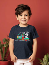 Unordinary Toddler 2nd Birthday Shirt boy Chugga Chugga Two Two Train im 2 Years Old Second Birthday Tshirt