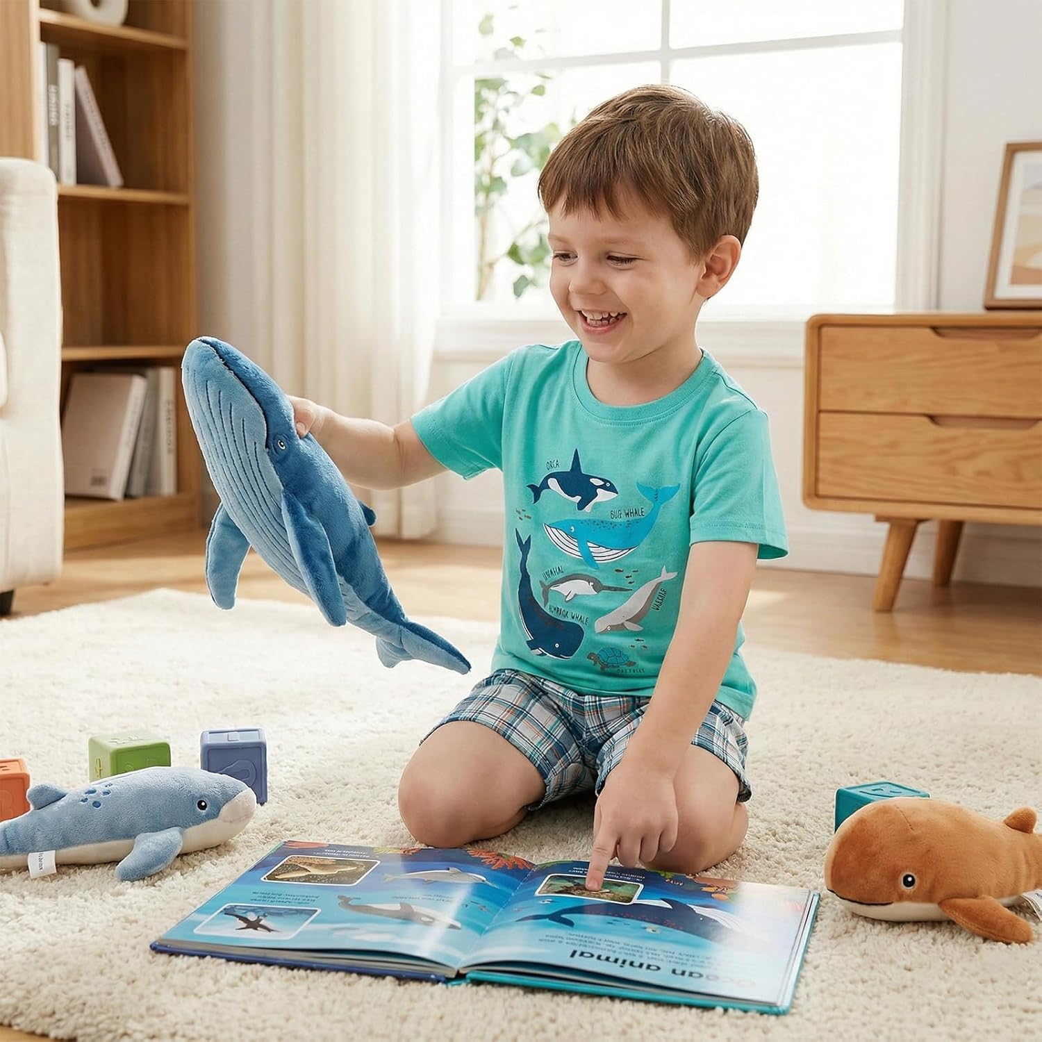 Bumeex Toddler Boy Clothes 100% Cotton Jersey Short Sleeve T-Shirt and Short Clothing Set with Pockets Outfits 2-7T