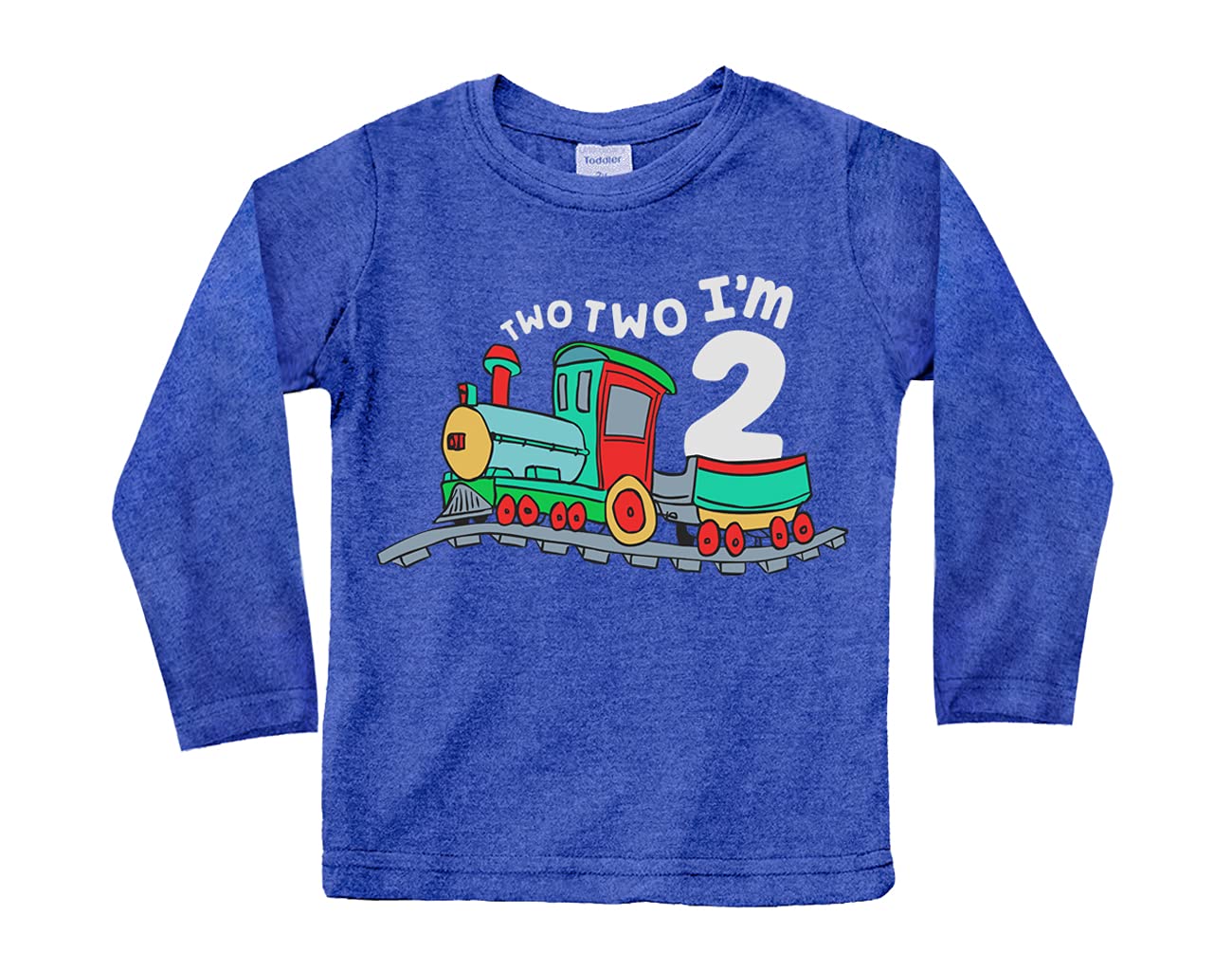 Unordinary Toddler 2nd Birthday Shirt boy Chugga Chugga Two Two Train im 2 Years Old Second Birthday Tshirt