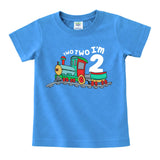 Unordinary Toddler 2nd Birthday Shirt boy Chugga Chugga Two Two Train im 2 Years Old Second Birthday Tshirt