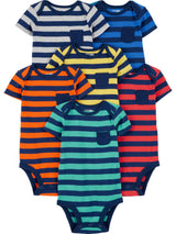 Simple Joys by Carter's Baby-Boys 6-Pack Short-Sleeve Bodysuit