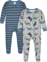 Gerber Baby-Boys Baby-Boys 4-pack Footed Pajamas