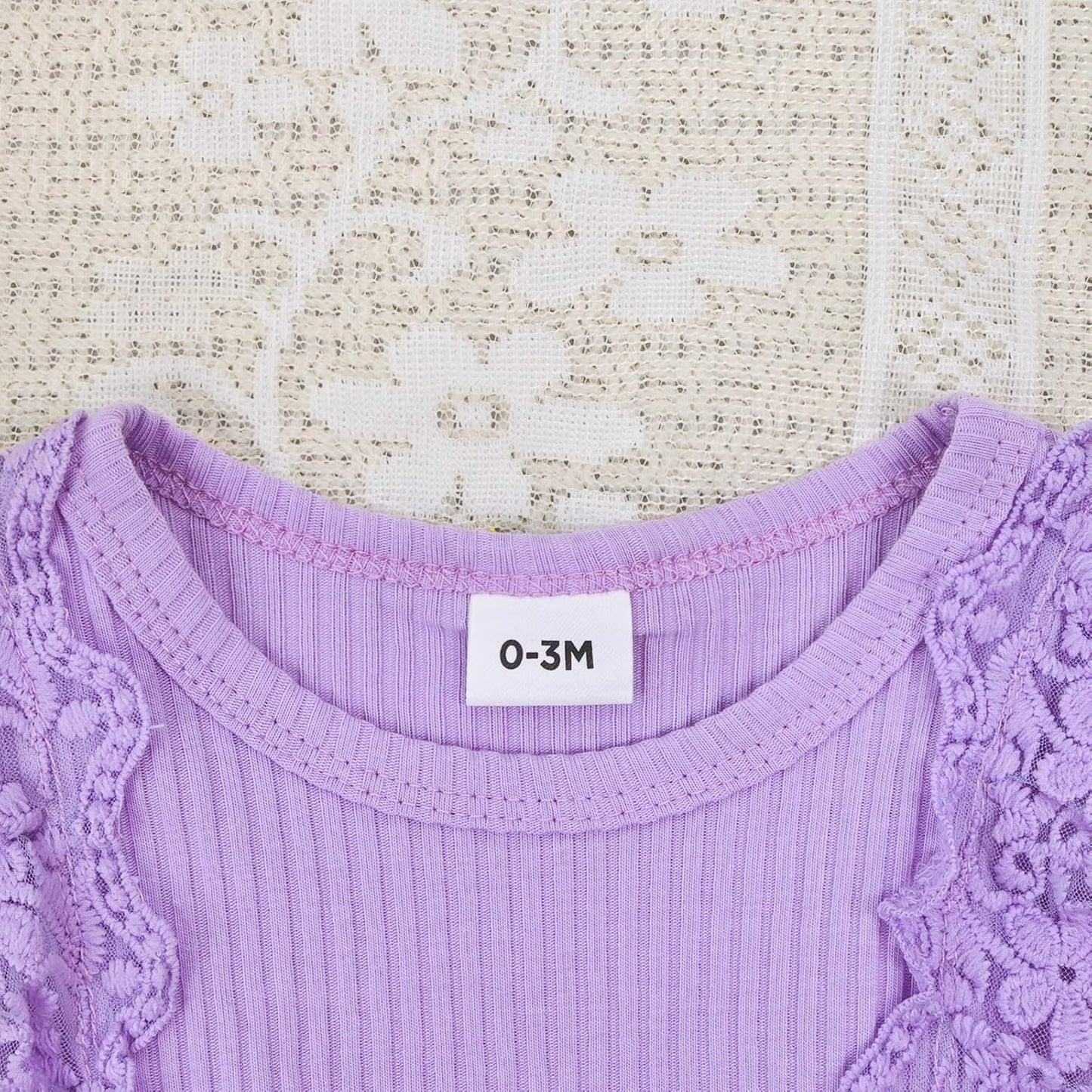 Baby Girl Clothes Newborn Romper Dress Infant Lace Ruffle Sleeveless Summer Outfits with Headband 0-12 Months