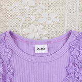 Baby Girl Clothes Newborn Romper Dress Infant Lace Ruffle Sleeveless Summer Outfits with Headband 0-12 Months