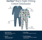 Gerber Baby-Boys Baby-Boys 4-pack Footed Pajamas