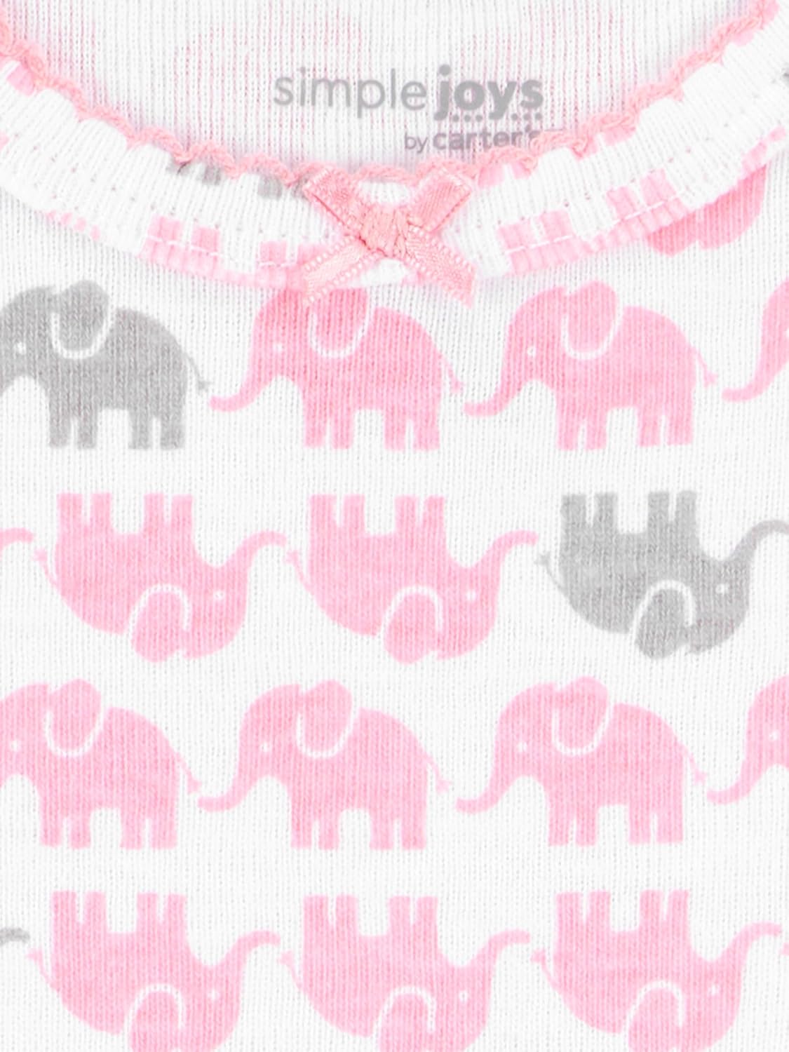 Simple Joys by Carter's Baby-Girls 6-Pack Short-Sleeve Bodysuit