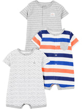 Simple Joys by Carter's Baby 3-Pack Snap-up Rompers