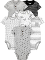 Simple Joys by Carter's Baby-Boys 6-Pack Short-Sleeve Bodysuit