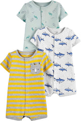 Simple Joys by Carter's Baby 3-Pack Snap-up Rompers